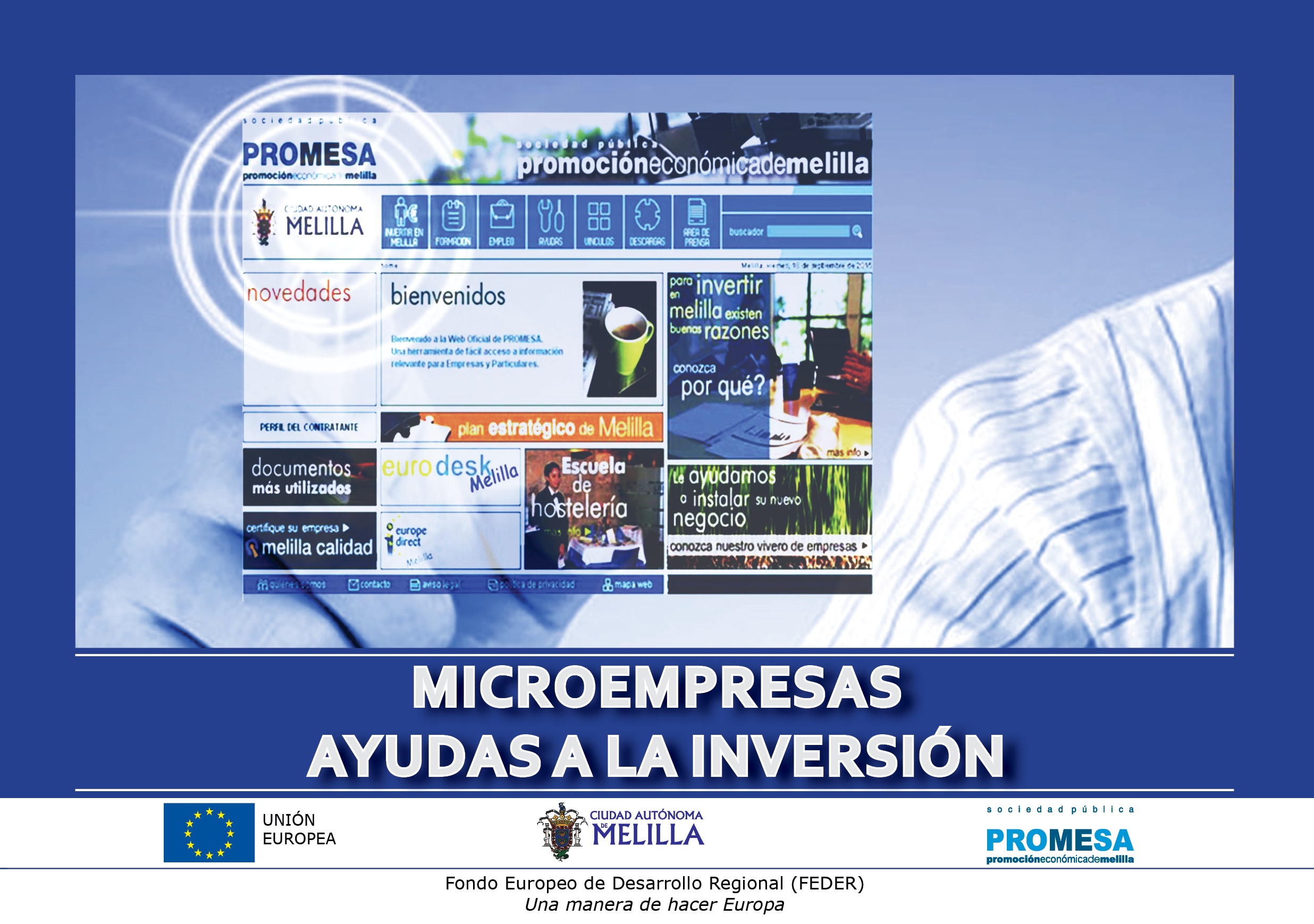 PROYECTO MELILLA ABRE EL PLAZO DE SOLICITUD DE UNA NUEVA CONVOCATORIA DE AYUDAS A MICROEMPRESAS